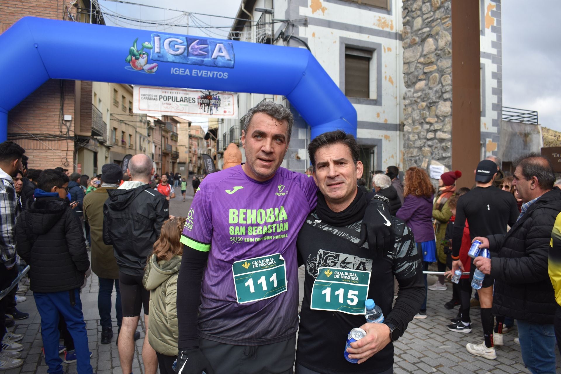 Las imágenes de la carrera &#039;Entre dinosaurios&#039; en Igea