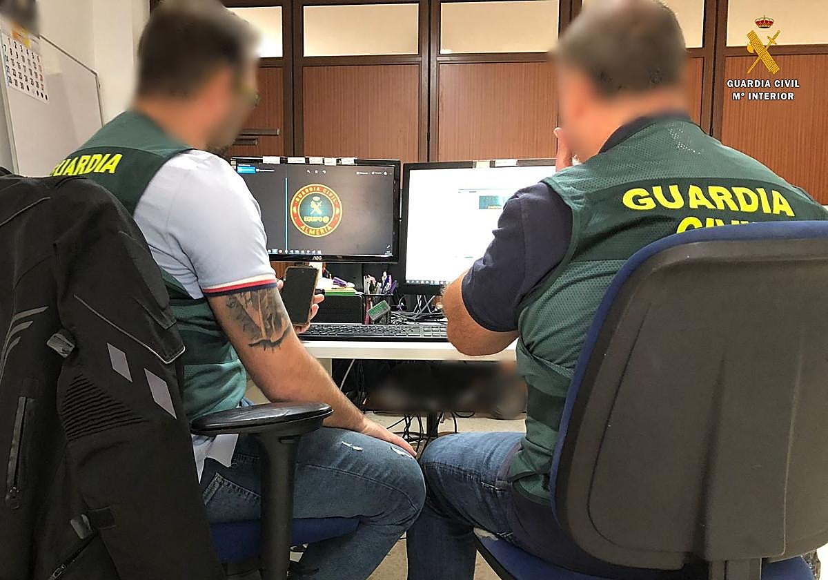 Operación policial del equipo@ de la Guardia Civil.