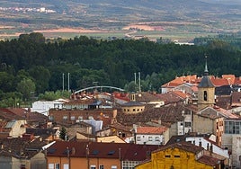 Vista panorámica del casco antiguo de Nájera, en una imagen de archivo.