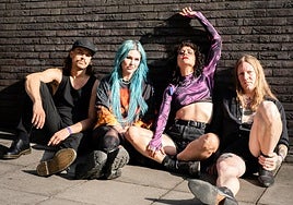 El cuarteto The Baboon Show.