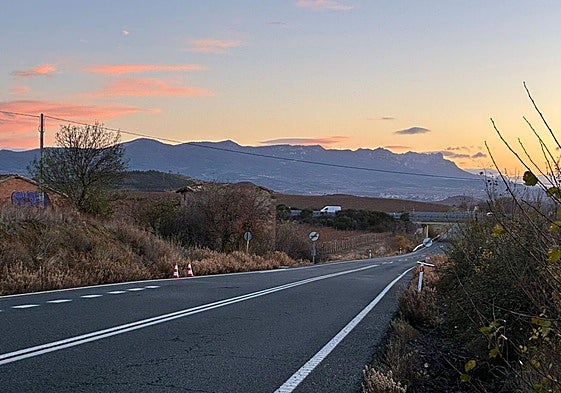 Zona aproximada del accidente.