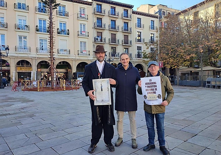 Presentación de la iniciativa en la plaza del Mercado.