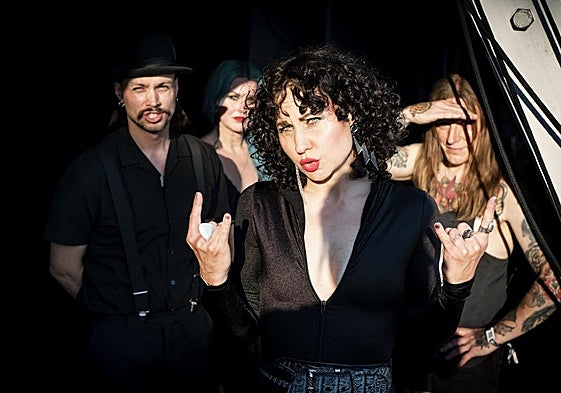 El grupo sueco de punk rock The Baboon Show.