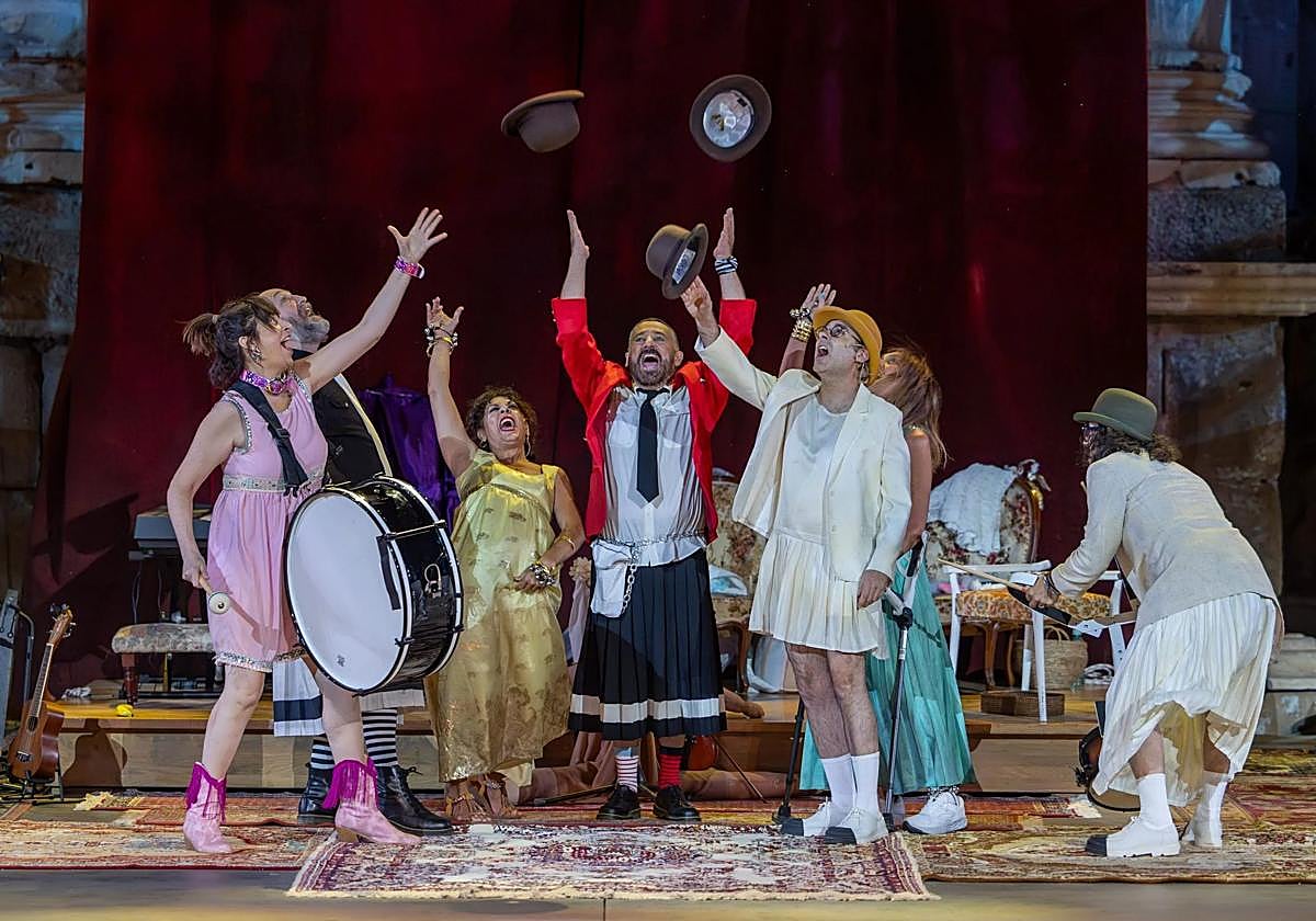 Estreno de 'Los hermanos' en el Festival de Mérida.