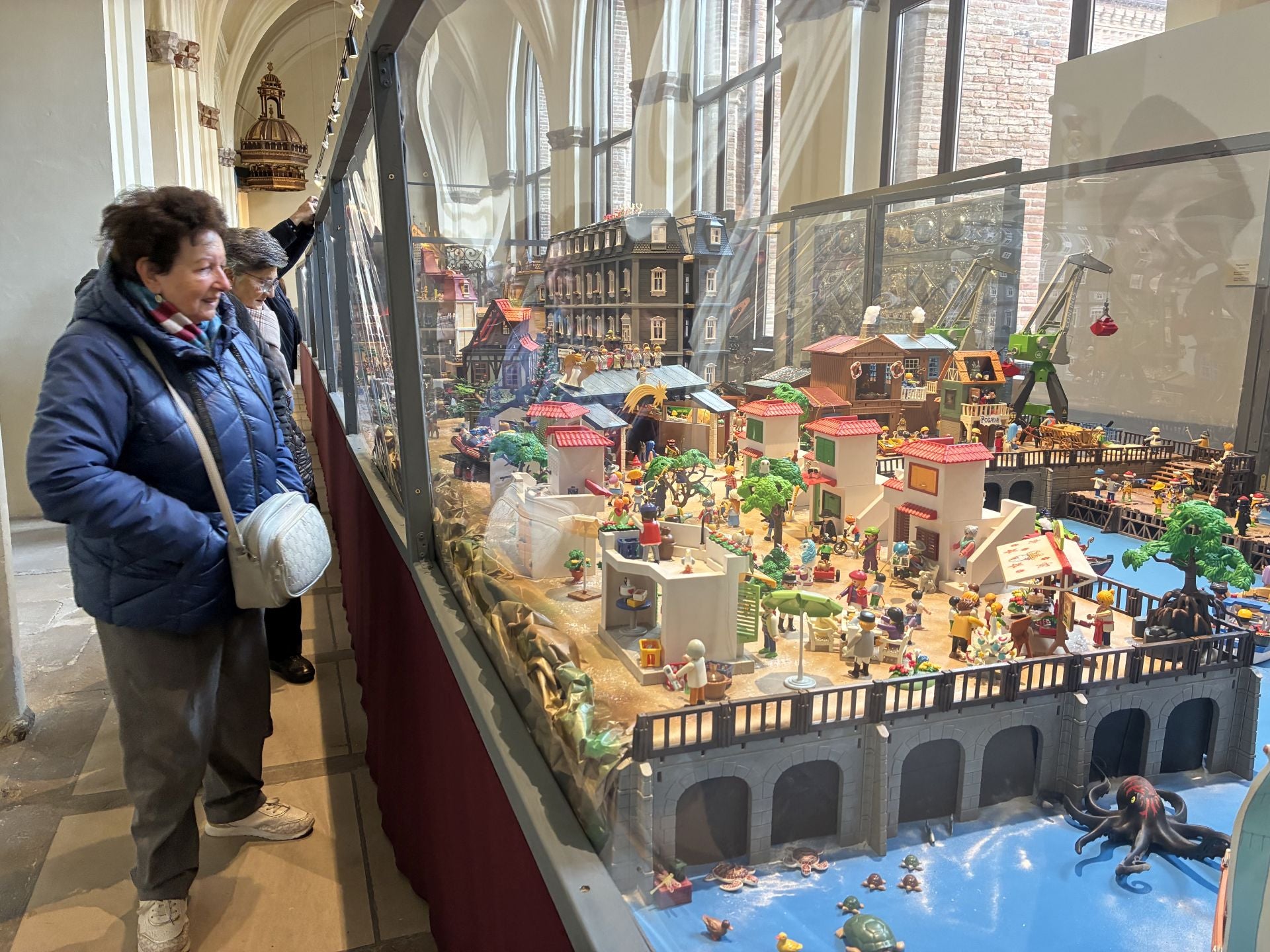 El Belén de Playmobil vuelve a la catedral de Santo Domingo