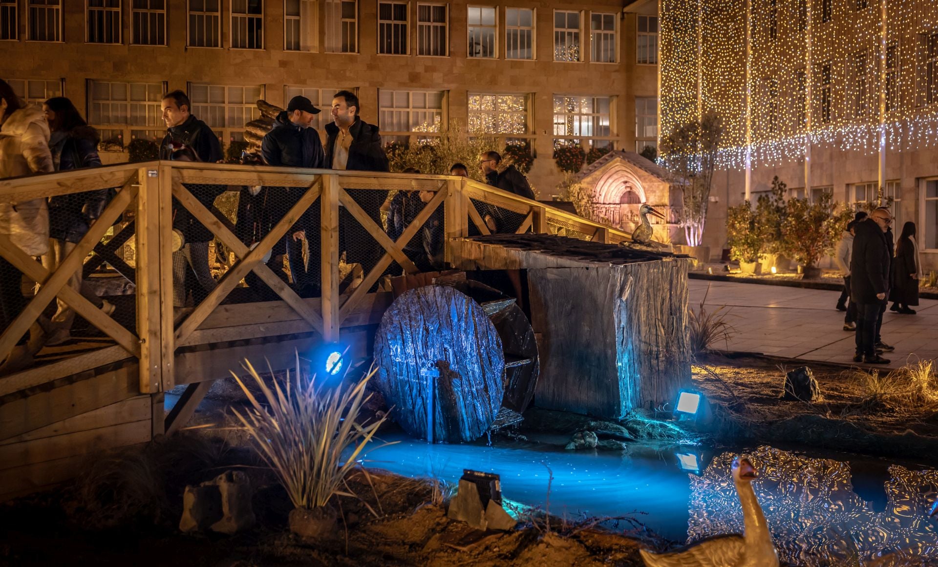 El portal de belén de Logroño, en imágenes