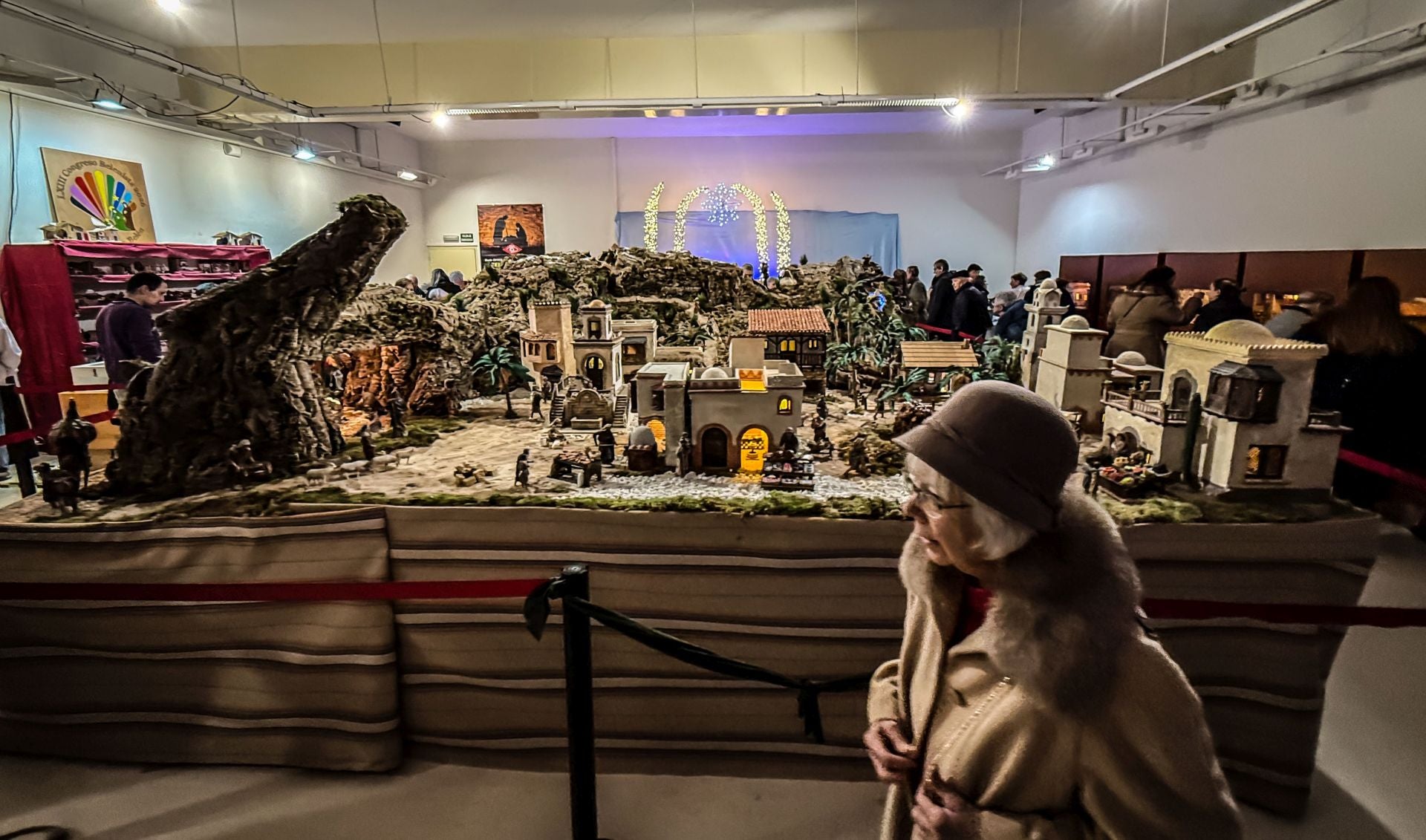 El portal de belén de Logroño, en imágenes