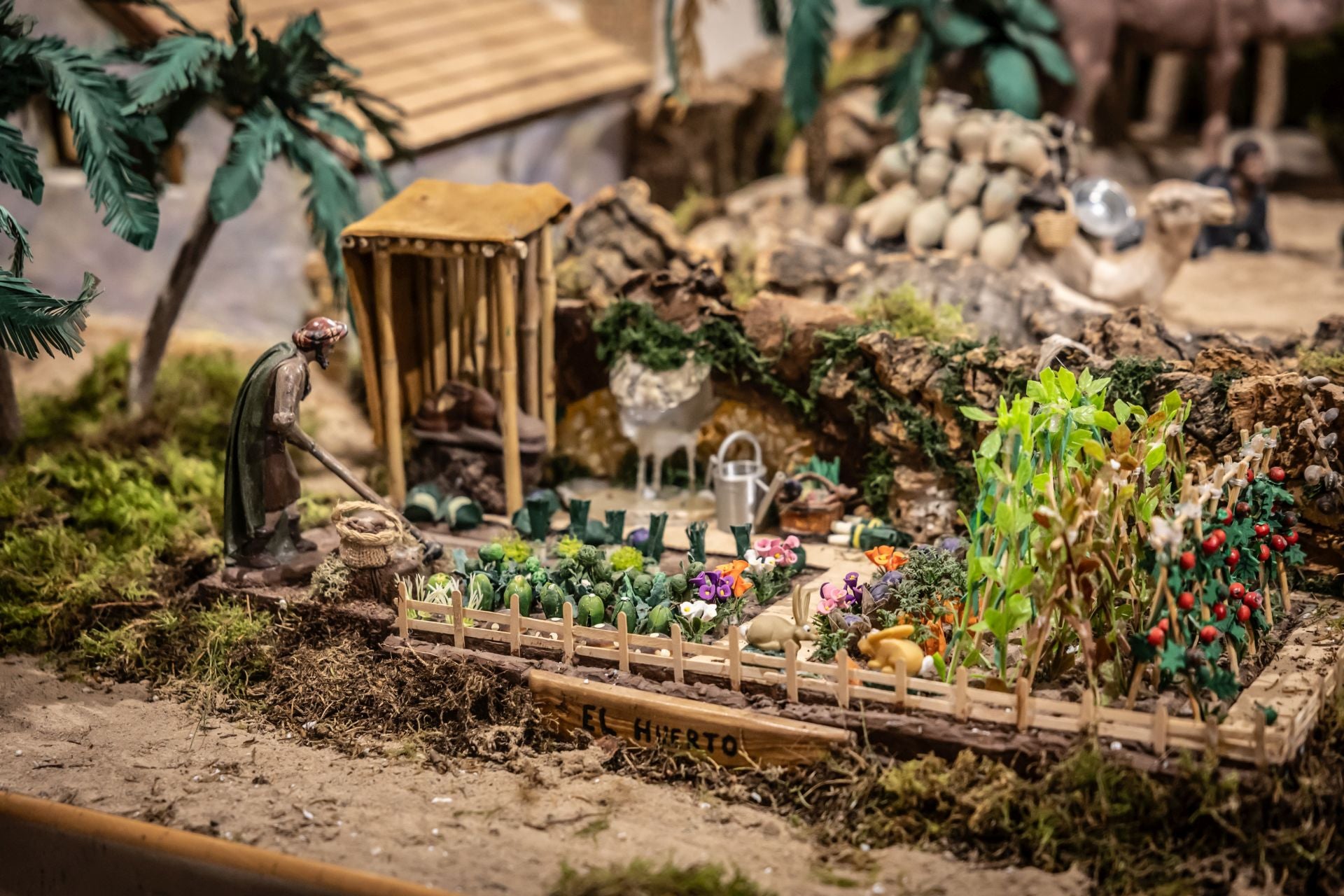 El portal de belén de Logroño, en imágenes