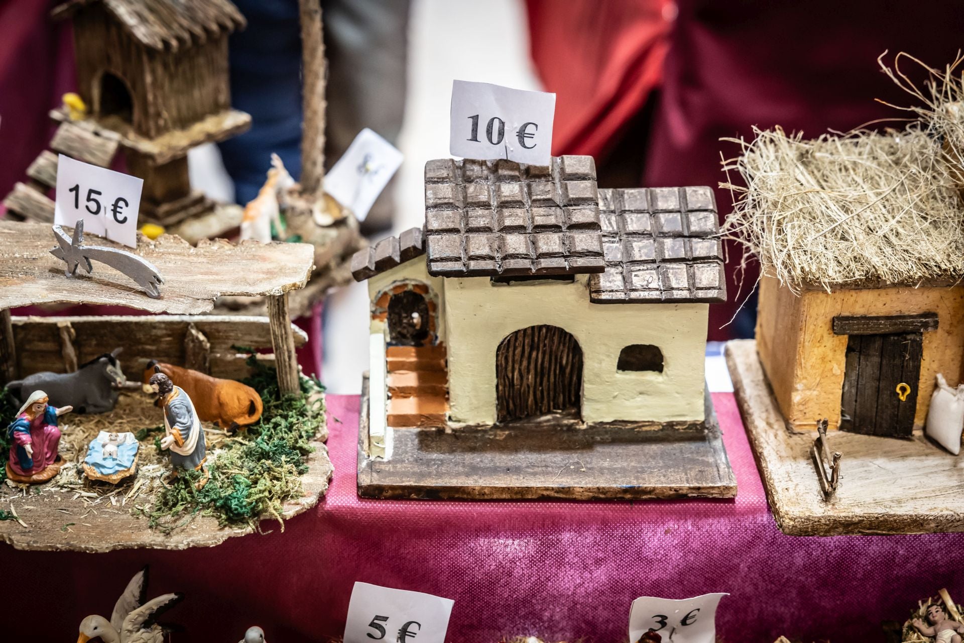 El portal de belén de Logroño, en imágenes