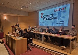 El Comité Regional de UGT se ha reunido este viernes.