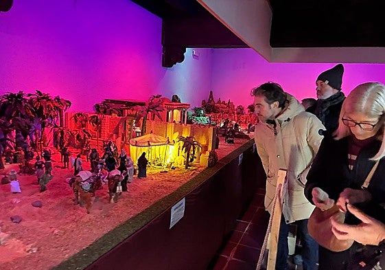 Belén monumental en el Palacio de los Condes de Haro