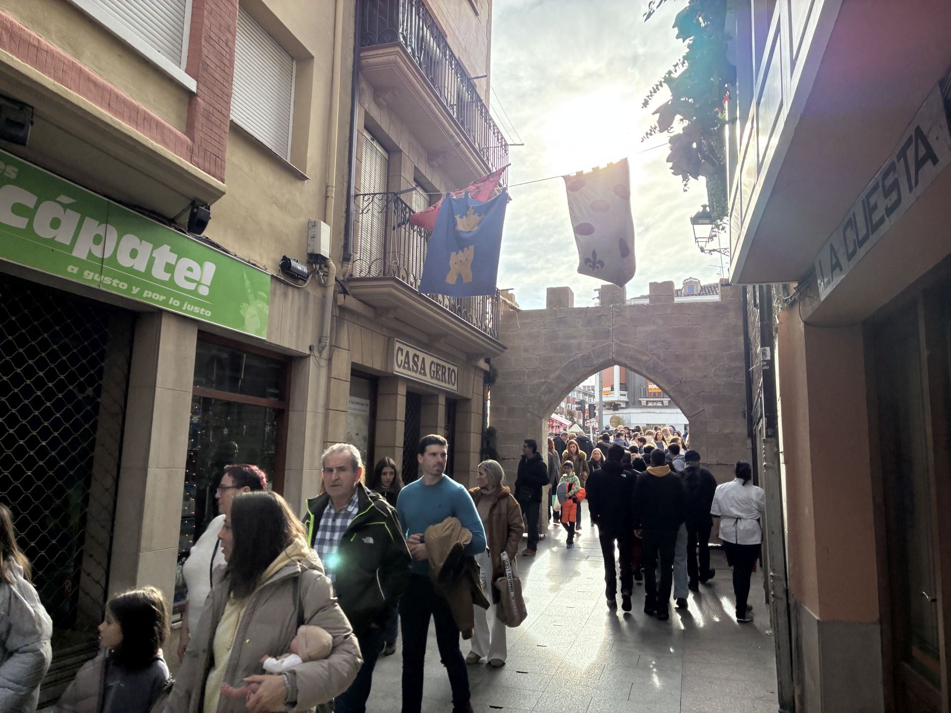 Arrancan las Ferias de la Concepción en Santo Domingo de La Calzada