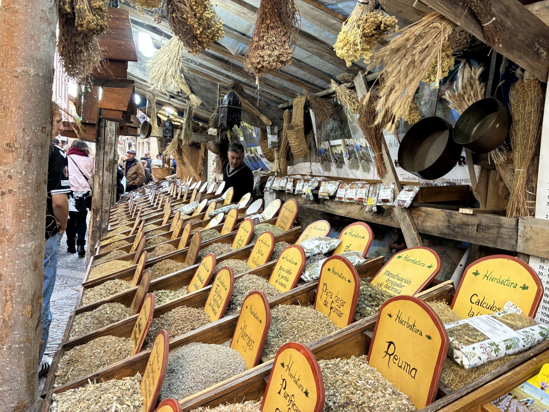 Arrancan las Ferias de la Concepción en Santo Domingo de La Calzada