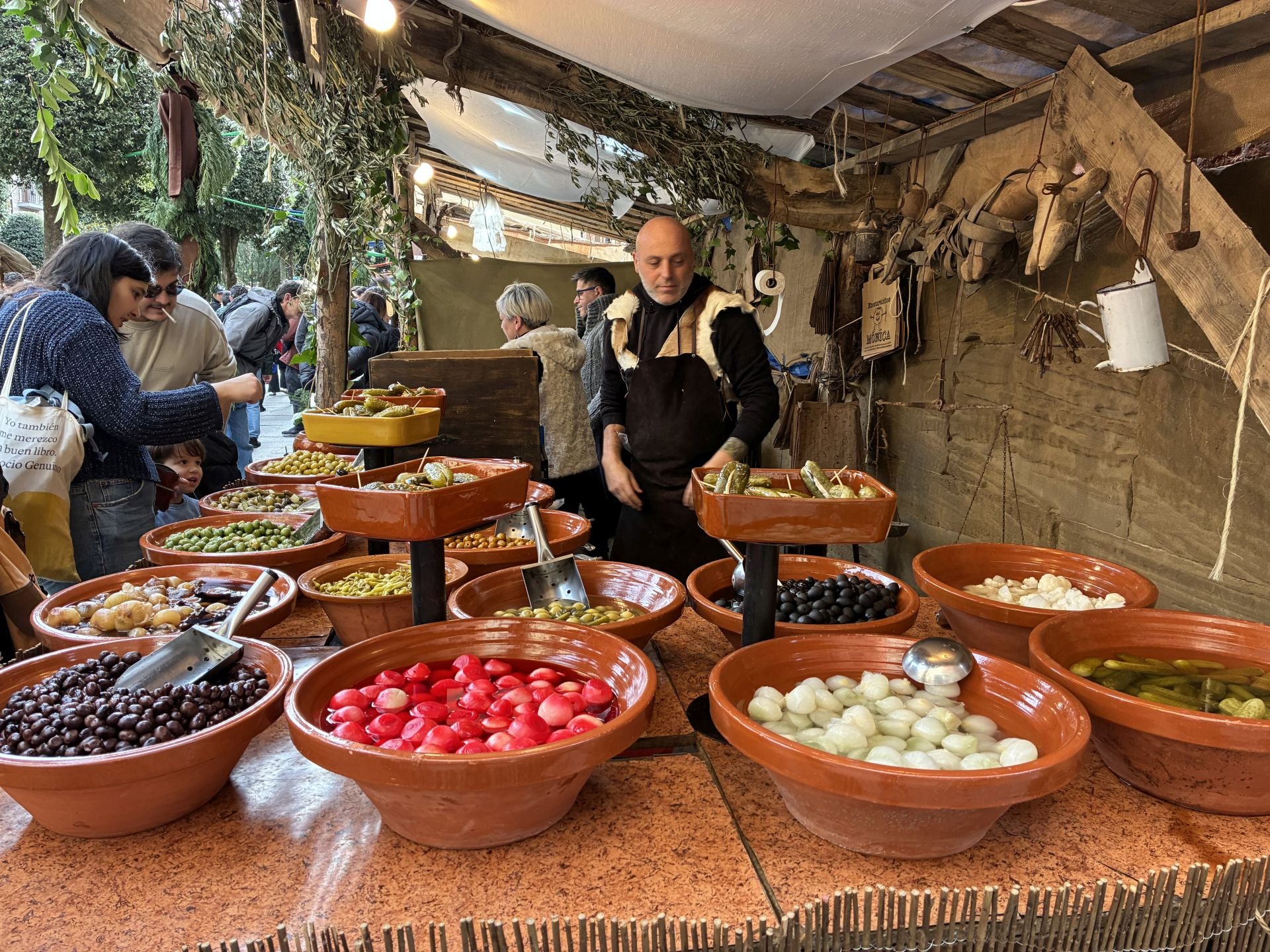 Arrancan las Ferias de la Concepción en Santo Domingo de La Calzada