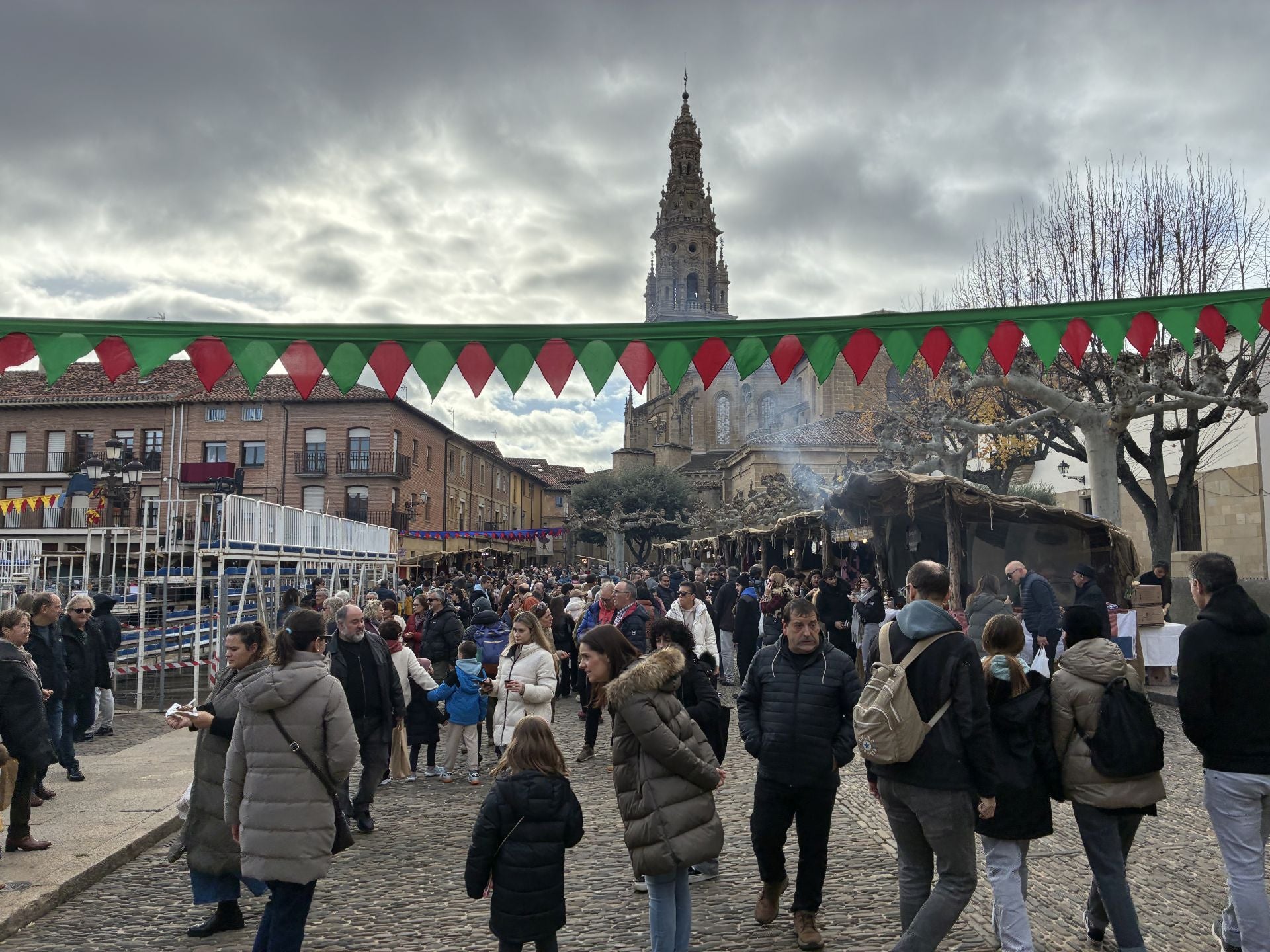 Arrancan las Ferias de la Concepción en Santo Domingo de La Calzada
