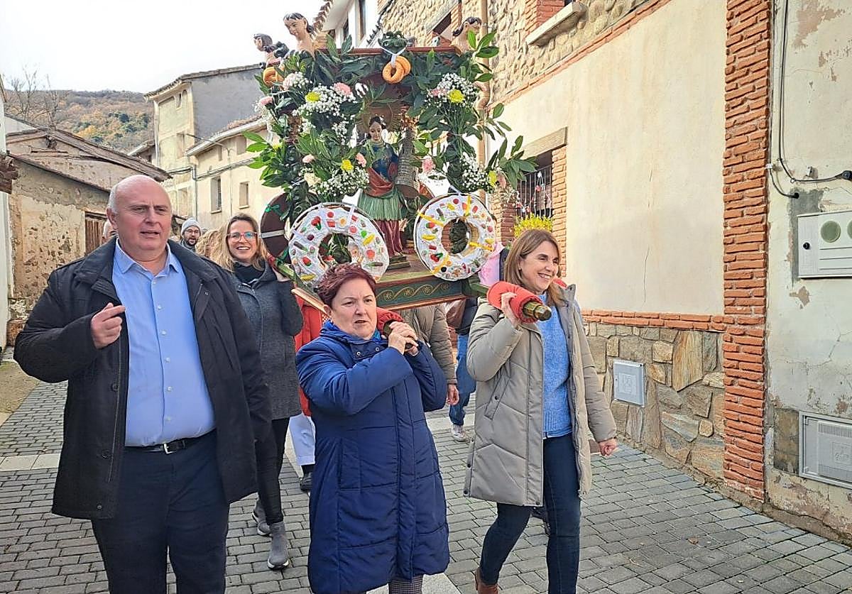 Las Ruedas celebró Santa Bárbara