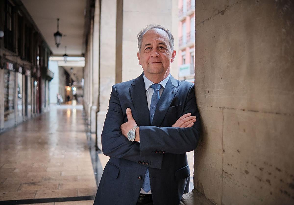 Eduardo de Luis, presidente de la Federación de Empresas de La Rioja (FER).