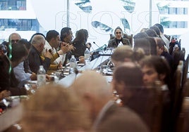 Imagen del pleno celebrado esta mañana.