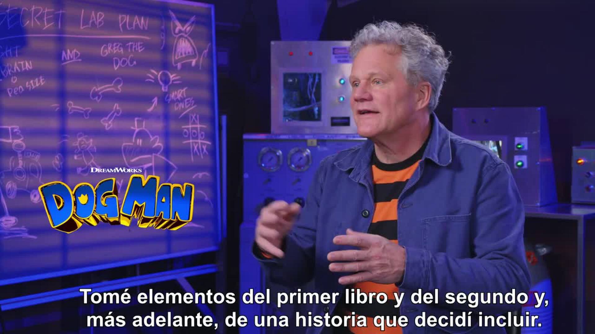 Peter Hastings dirige Policán: "Dav Pilkey ha confiado plenamente en mi trabajo"