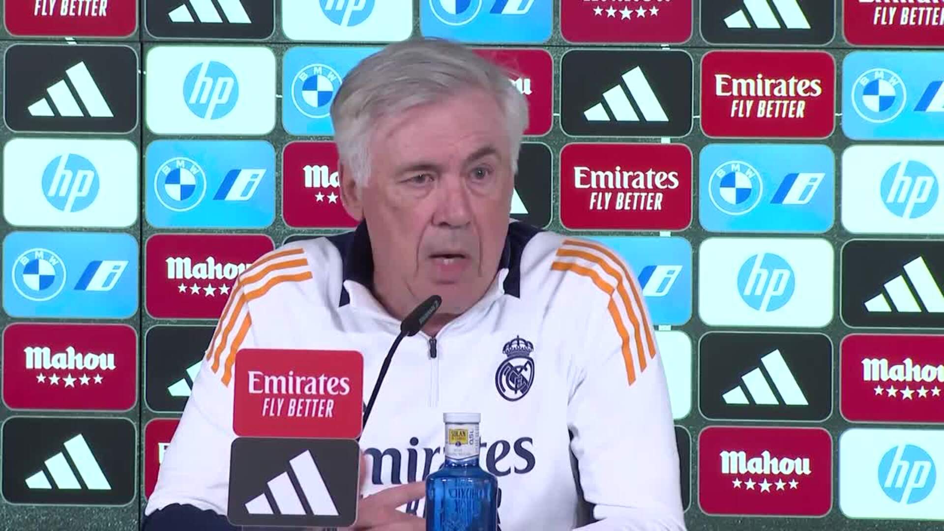 Ancelotti asegura que "no hay enfrentamiento con el club": "Estamos en el mismo barco"