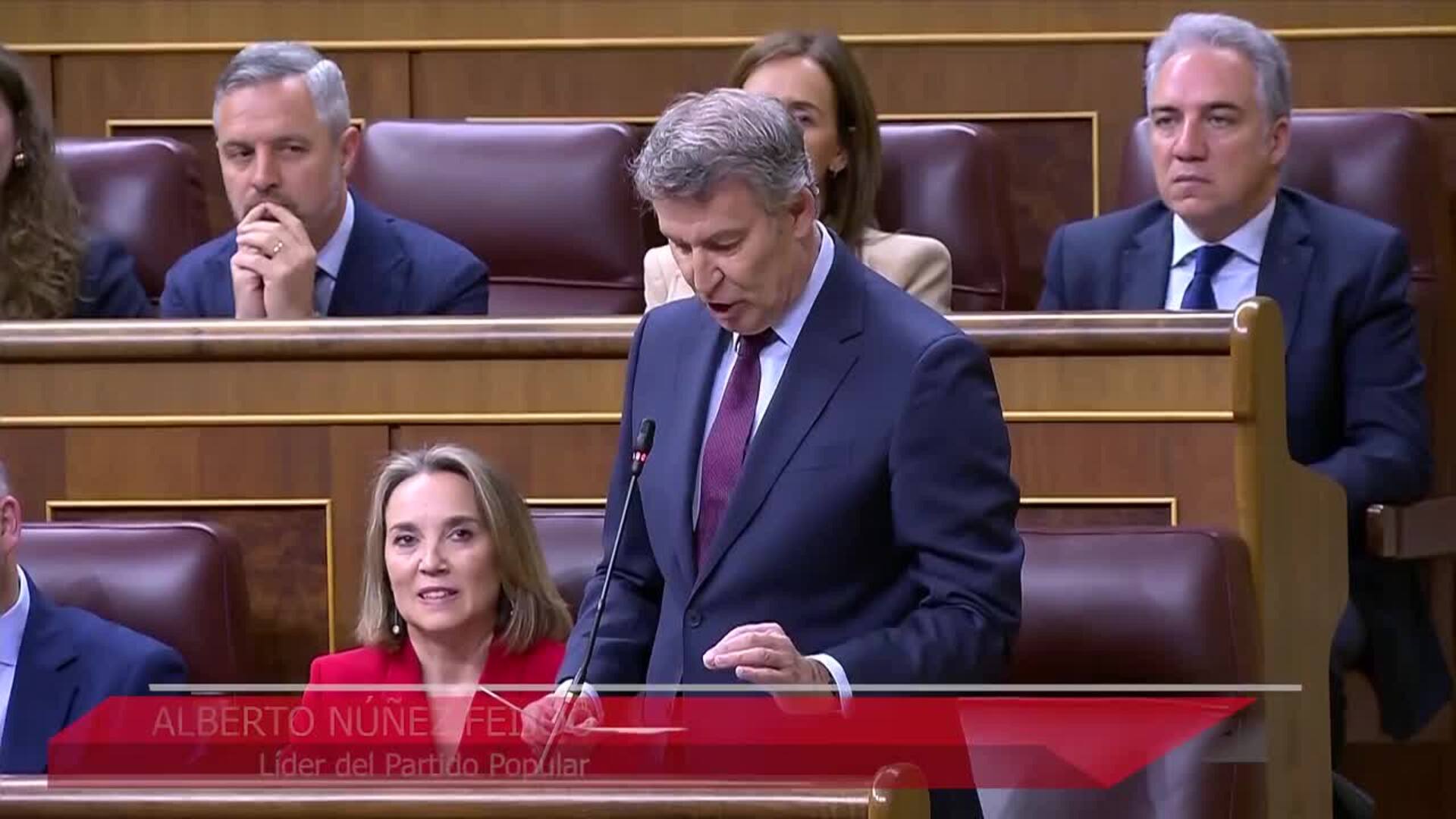 La filtración de los mensajes entre Sánchez y Ábalos provoca un tenso debate en el Congreso