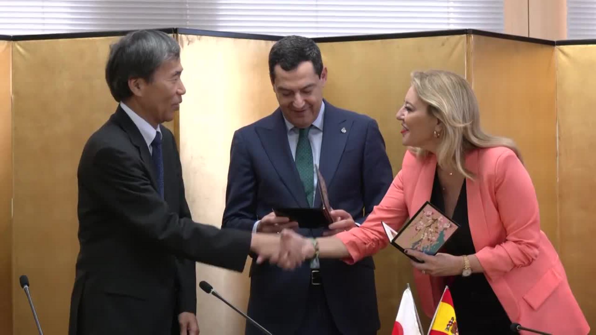 Andalucía firma en Japón el primer acuerdo de la agencia estatal Jetro con una CCAA