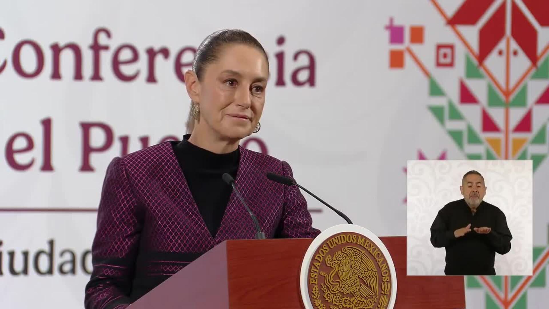 Sheinbaum valora como un paso "muy importante" que Albares reconozca la "injusticia"