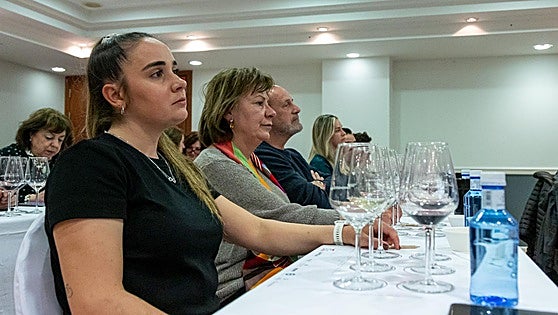 Las imágenes de la cata con Bodegas Las Orcas