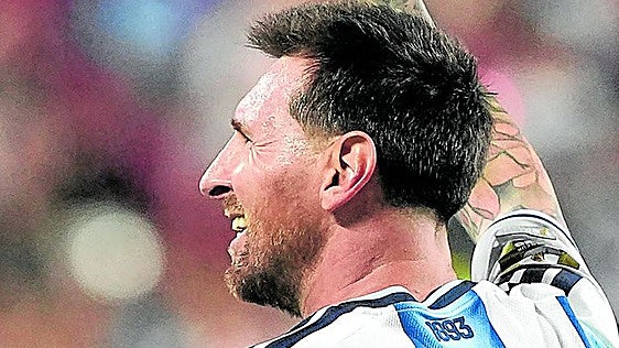 Si Messi es feliz, nosotros también