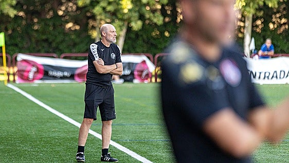 Aguilà: «Debemos limitar esa fuerza ofensiva del Girona B, y nosotros ser más eficientes en ataque»
