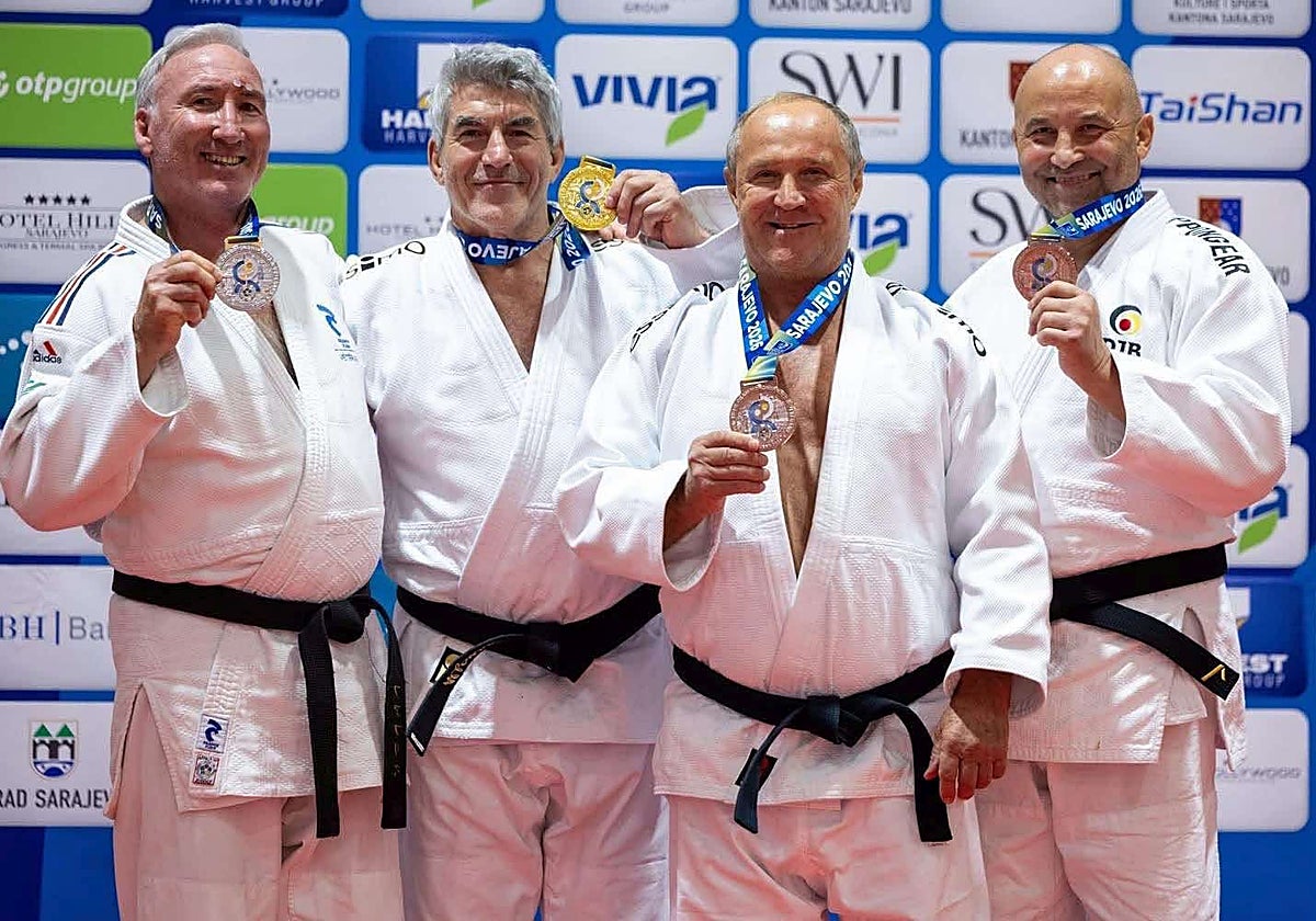 Photo: larioja.com Ex-Olympic Judoka Crowned World Veterans Champion at 65