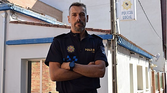 Sergio Díez Izquierdo, subinspector de la Policía Local de Lardero.