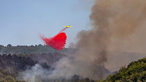 El tercer fuego de este verano en la Sierra de la Demanda quema más de 11 hectáreas