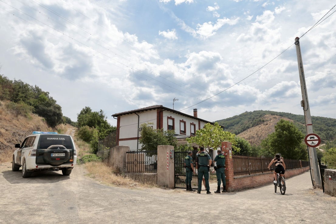 Las imágenes del día después del incendio en Ojacastro