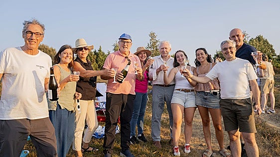 Un brindis tras la penumbra en los Cameros