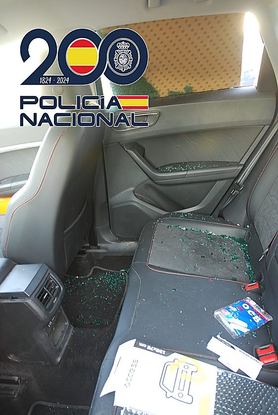 Detenido un hombre tras robar en el interior de un coche en Logroño