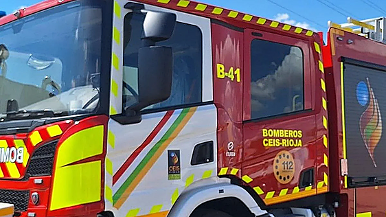 Un incendio deja inhabitable una vivienda deshabitada en Grávalos