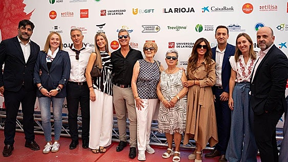 Algunos de los asistentes a La Terraza.