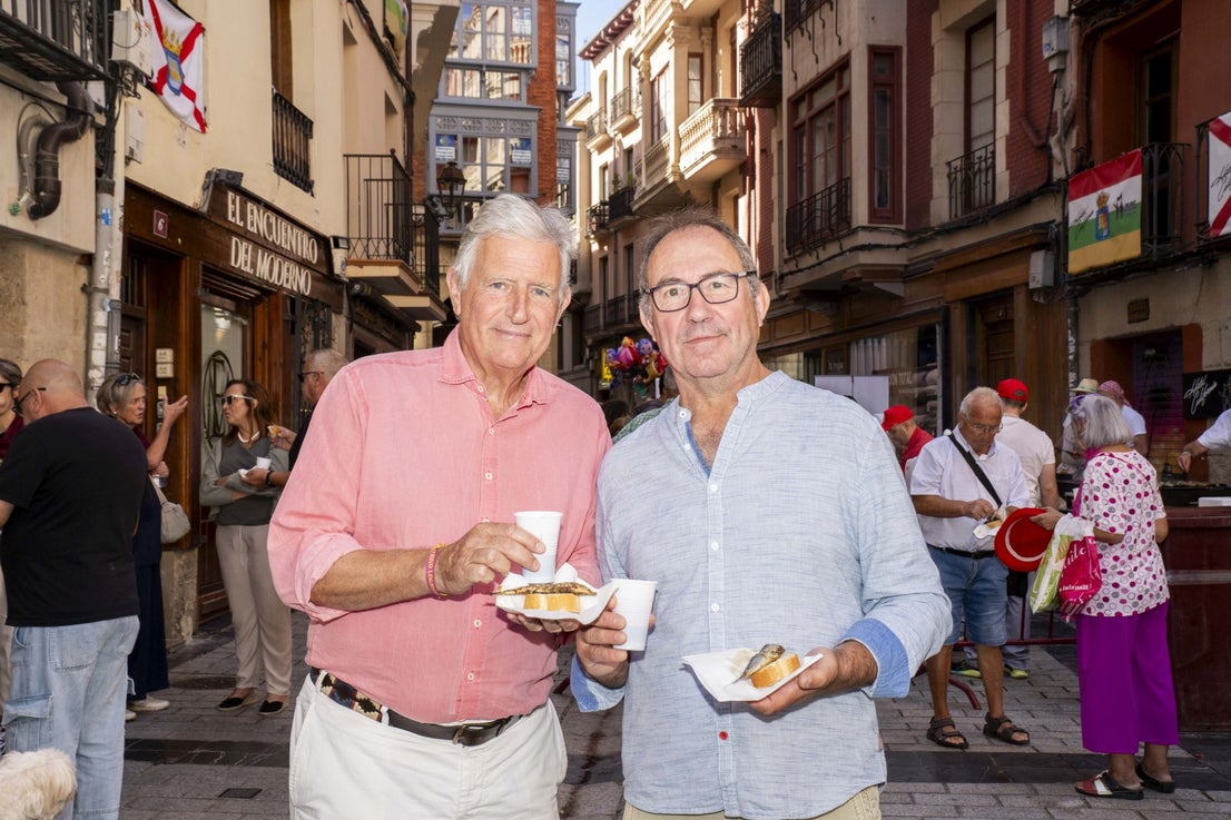 Degustación de sardinas a la plancha