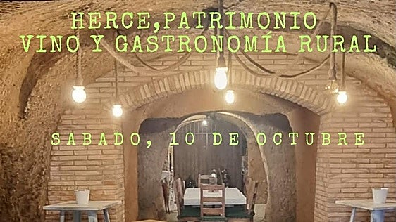 La jornada 'Herce, patrimonio, vino y gastronomía' abre inscripción