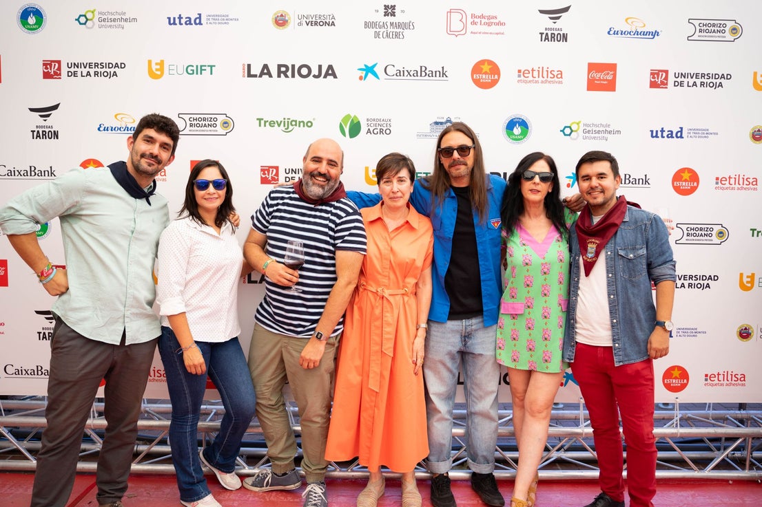 Miguel Peche, Narly Castaño, David Fernández, María José Pérez, Luciano Coccio, Noemí Iruzubieta e Iñaki García.
