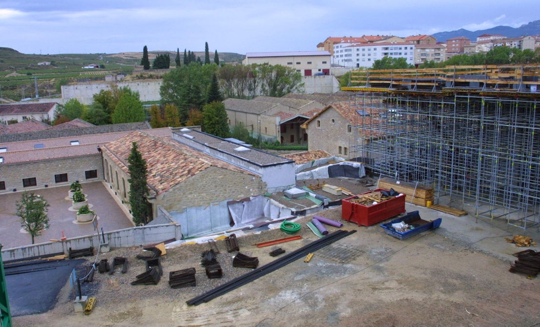 Marques De Rical Rioja Re La construcción del hotel de Marqués Riscal, en imágenes | La Rioja