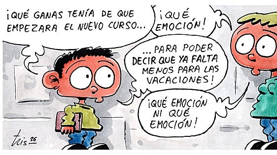 El comienzo del curso, según Tris