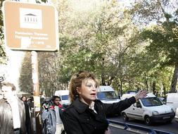 Carmen Cervera ha conseguido que el Ayuntamiento de Madrid modifique el proyecto inicial. /ARCHIVO