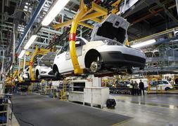 La producción de automóviles baja un 14,6% en 2009 y desciende hasta niveles de 1994