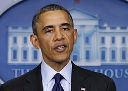 Barack Obama, durante la rueda de prensa. / Kevin Lamarque (Reuters)
