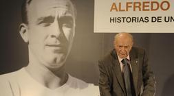 Di Stéfano, durante la presentación de "Historias de una leyenda". / Archivo | Vídeo: Atlas