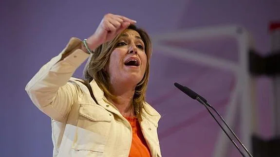 La presidenta de la Junta, Susana Díaz. 