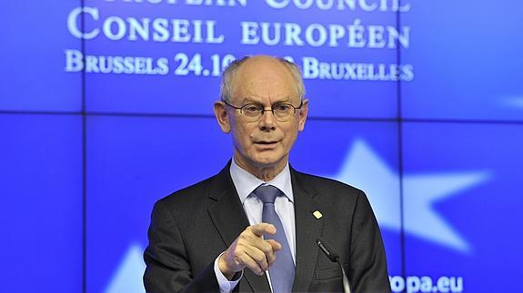 El presidente del Consejo Europeo, Herman Van Rompuy. 