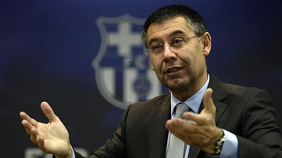 Bartomeu, presidente del Barcelona. 